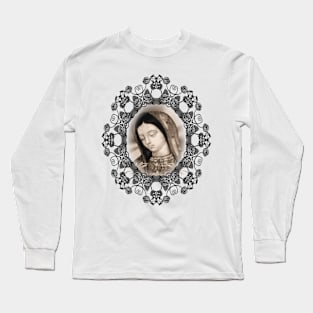 Guadalupe Our Lady Virgin Mary Mexico Long Sleeve T-Shirt